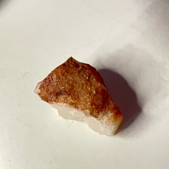 New Natural Orange White Agate Cluster Cave Creek Arizona Sacral Chakra FreeForm - Picture 5 of 12